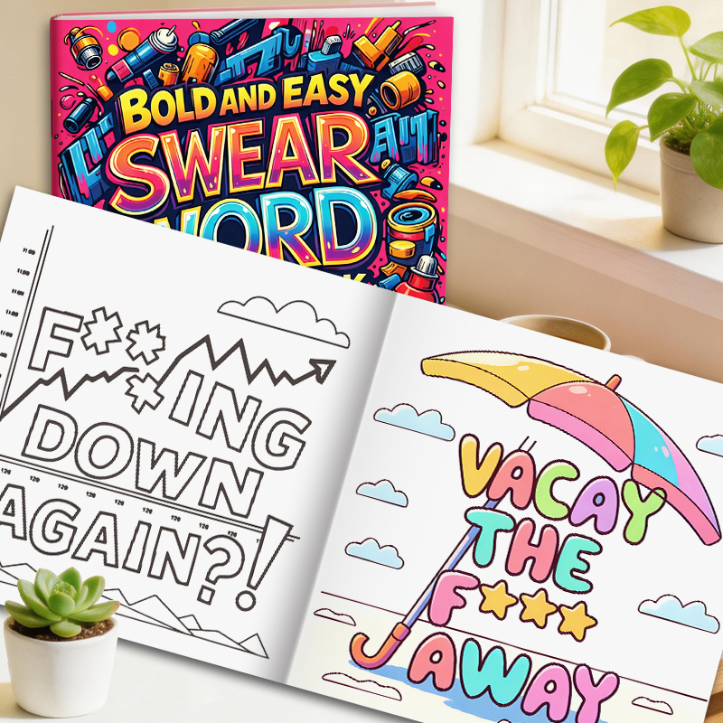 Adult Coloring Book Stress Relief - Libro da colorare per adulti con