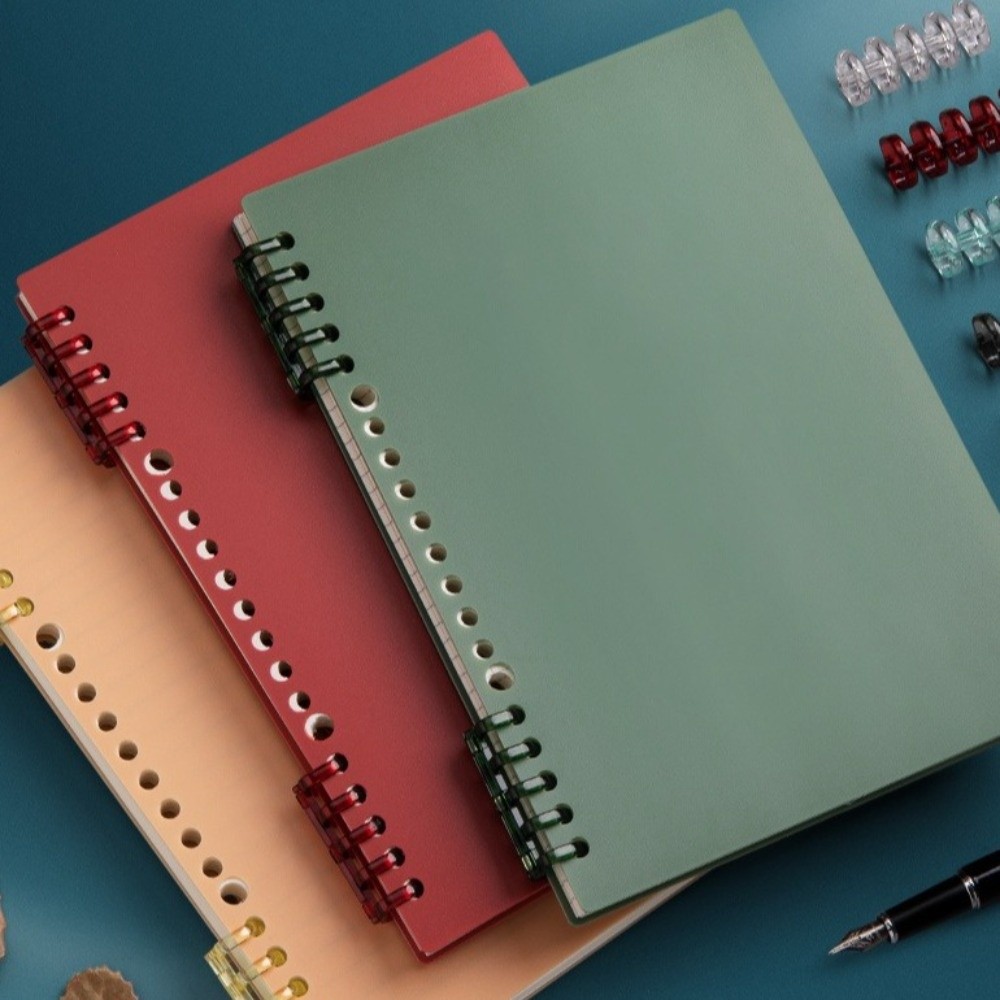 Blank Sheet Music Notebook - Quaderno ad Anelli A5/B5 Resistente, Colore