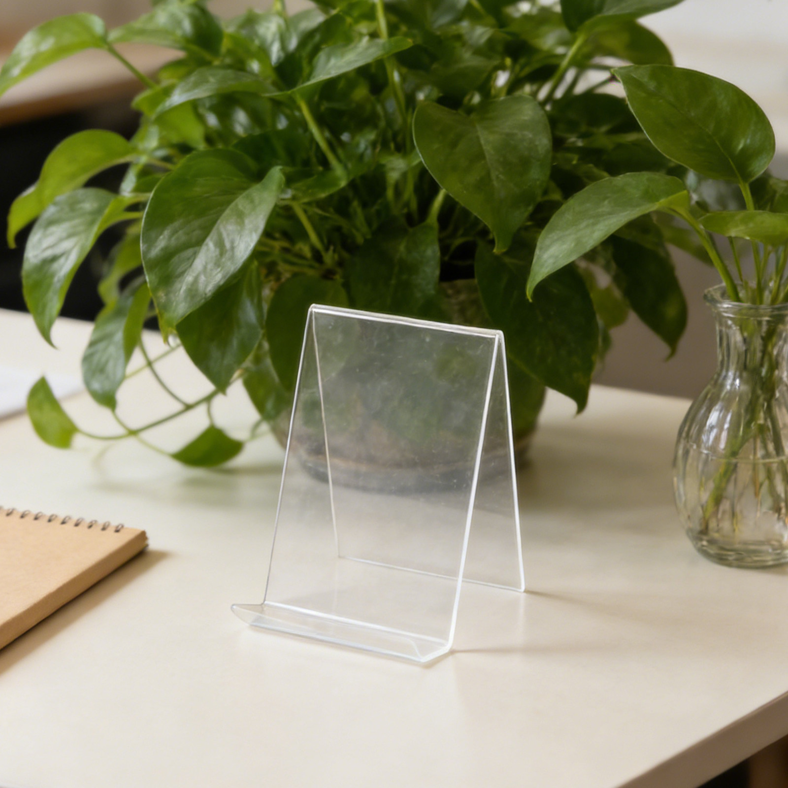 Clear Acrylic Book Stand Holder - 3 supporti trasparenti in acrilico per