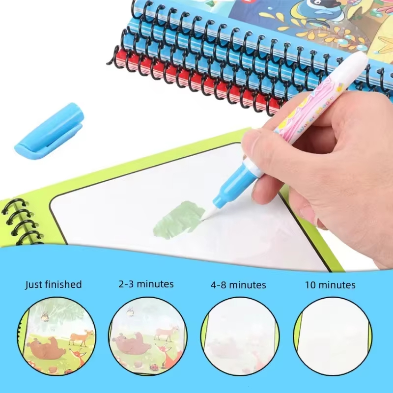 Libro da disegno magico con ac - Reusable Water Magic Coloring Book recensione e prezzo