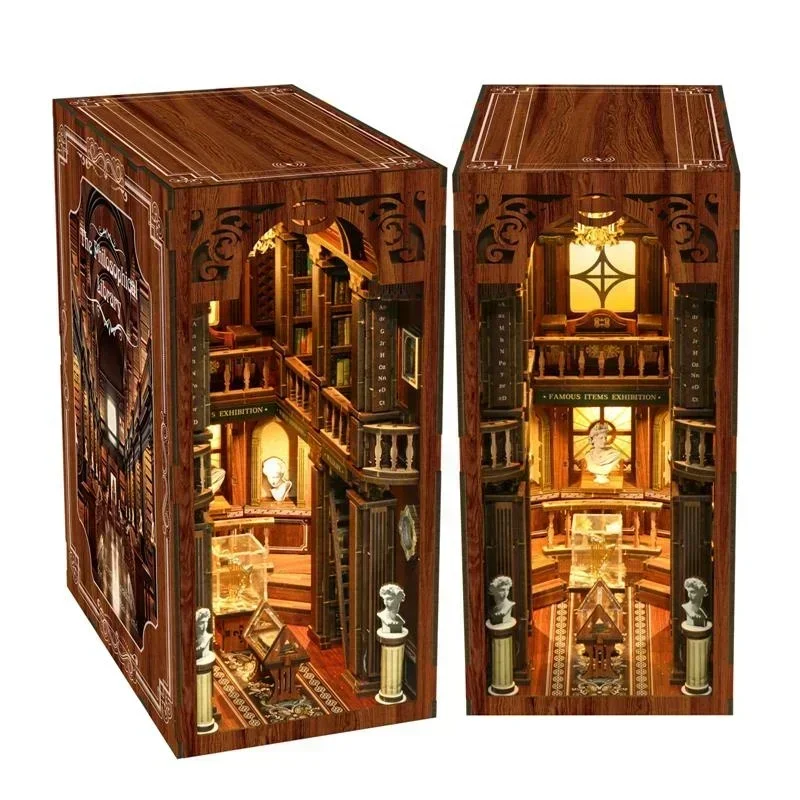 La Libreria Filosofica Casa NU - Diy Wooden Book Nook Kit Shelf Insert recensione e prezzo