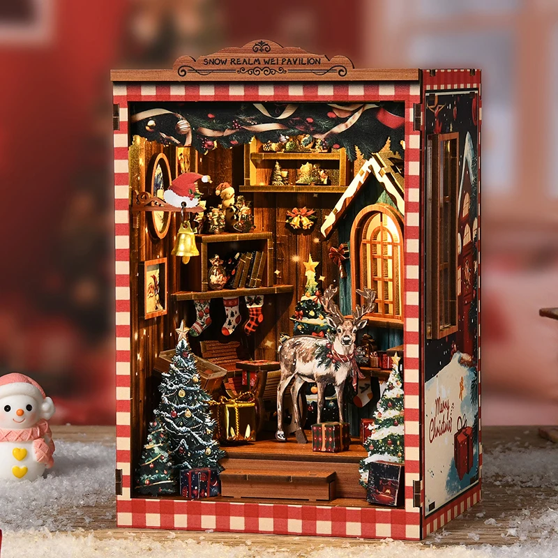 Kit Modellini in Miniatura Reg - Diy Wooden Book Nook Kit Shelf Insert recensione e prezzo