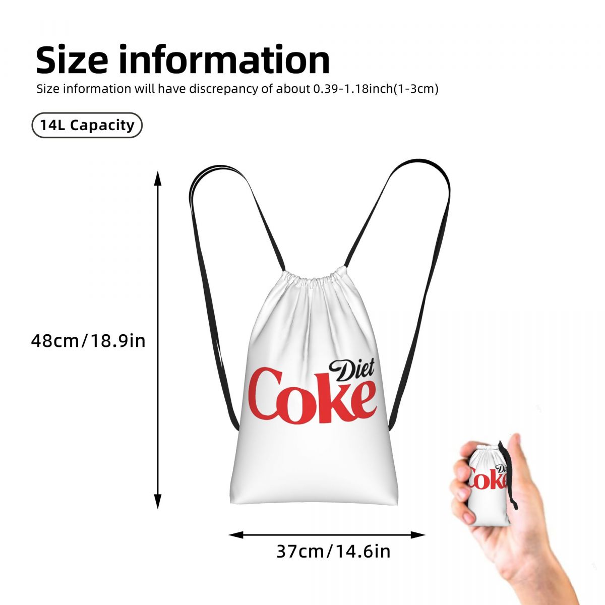 Zaini Coke Funny Lover Diet, b - Books recensione e prezzo